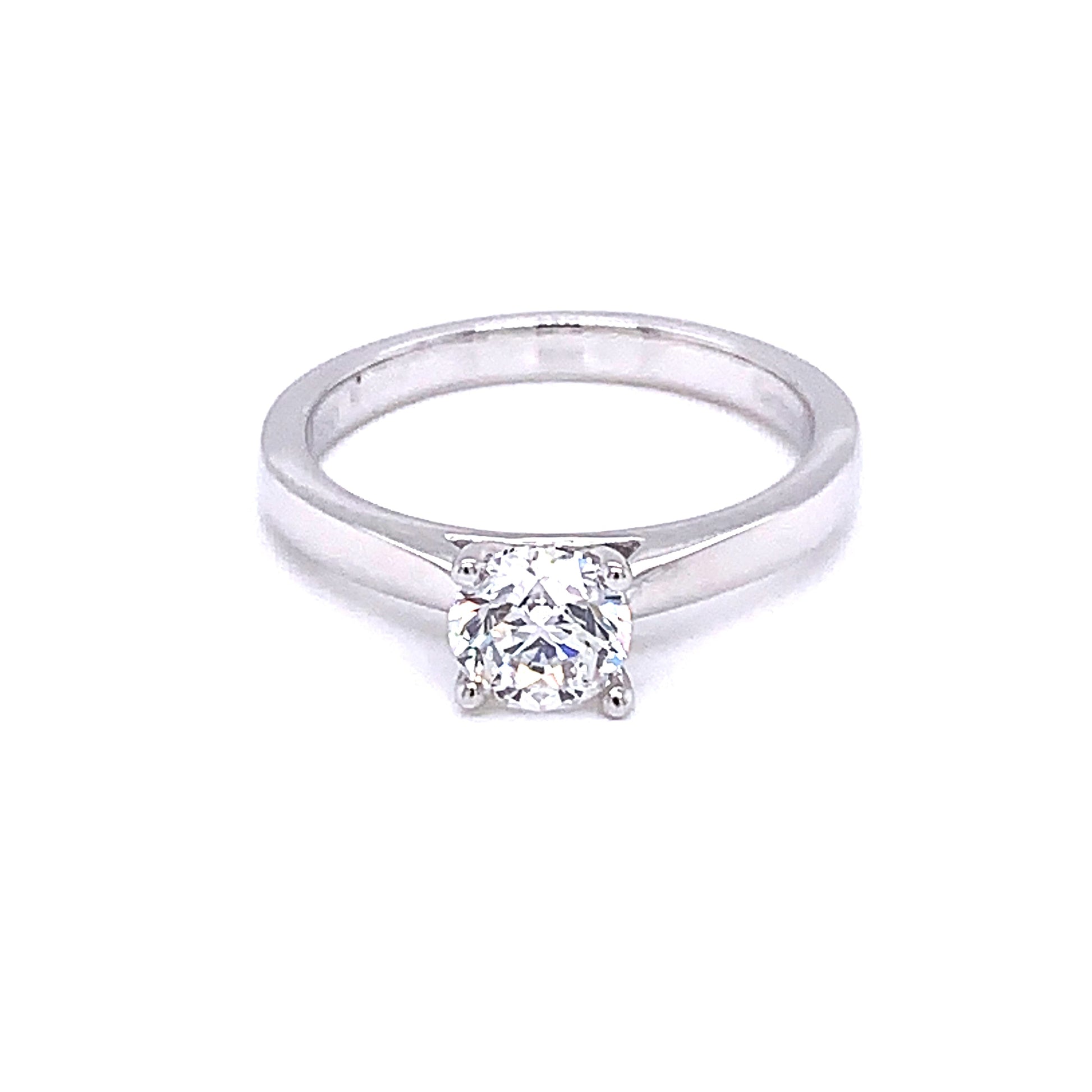 Round Brilliant Cut Diamond Solitaire Ring - 0.70cts  Gardiner Brothers