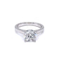 Round Brilliant Cut Diamond Solitaire Ring - 2.00cts  gardiner-brothers