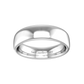 Plain Wedding Ring In A Heavy Court Profile  Gardiner Brothers   