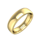 Plain Wedding Ring In A Heavy Court Profile  Gardiner Brothers   