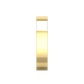 Plain Wedding Ring With A Flat Profile Inside and Out  Gardiner Brothers   