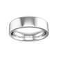 Plain Wedding Ring In A Flat Profile Outside and Court Inside  Gardiner Brothers   