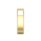 Plain Wedding Ring With A Flat Outside Profile and Bevelled Edge  Gardiner Brothers   