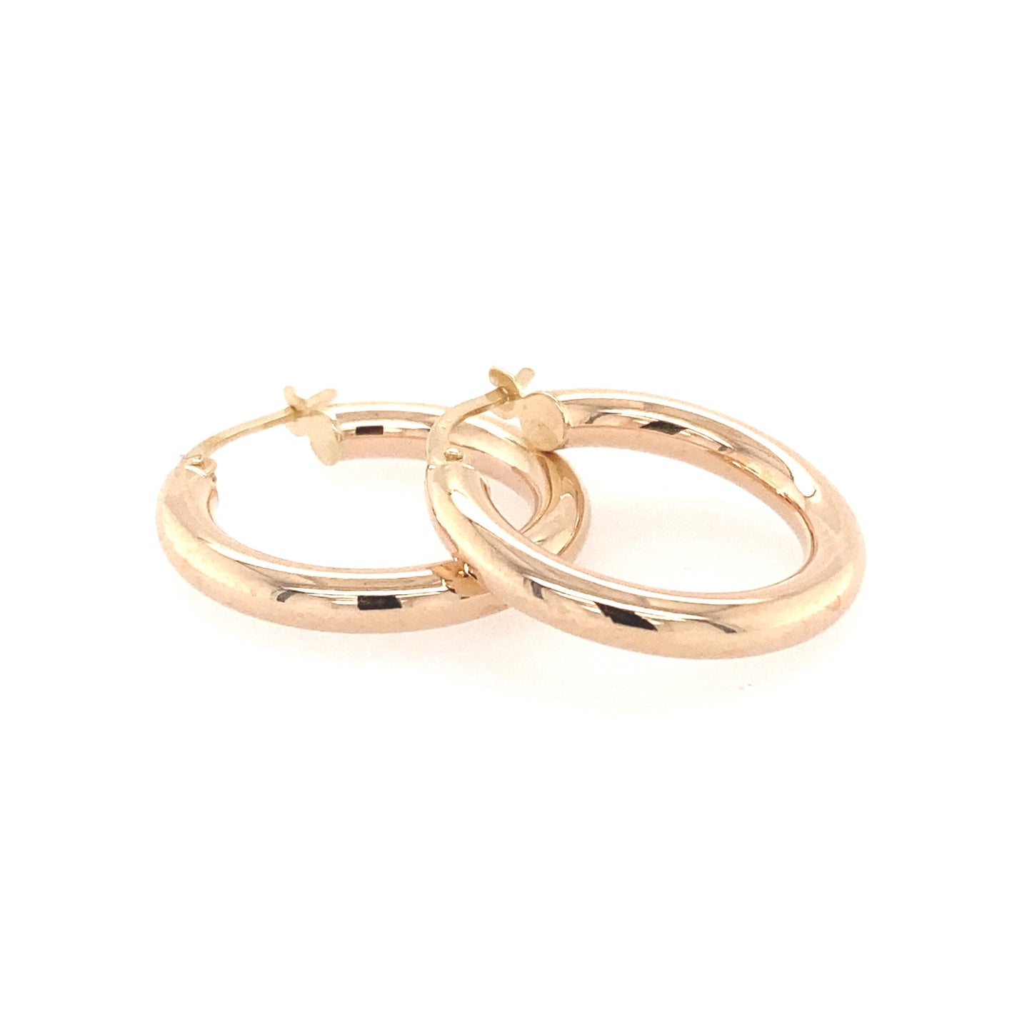 Yellow Gold Hoop Earrings  Gardiner Brothers