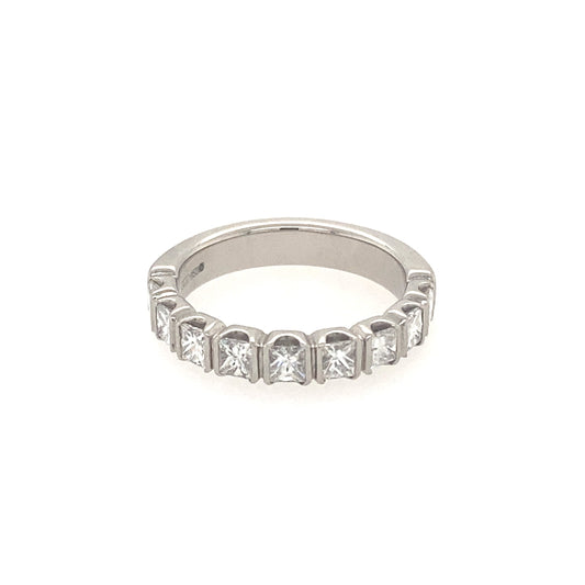 Princess Cut Diamond Eternity Ring - 1.00cts  Gardiner Brothers