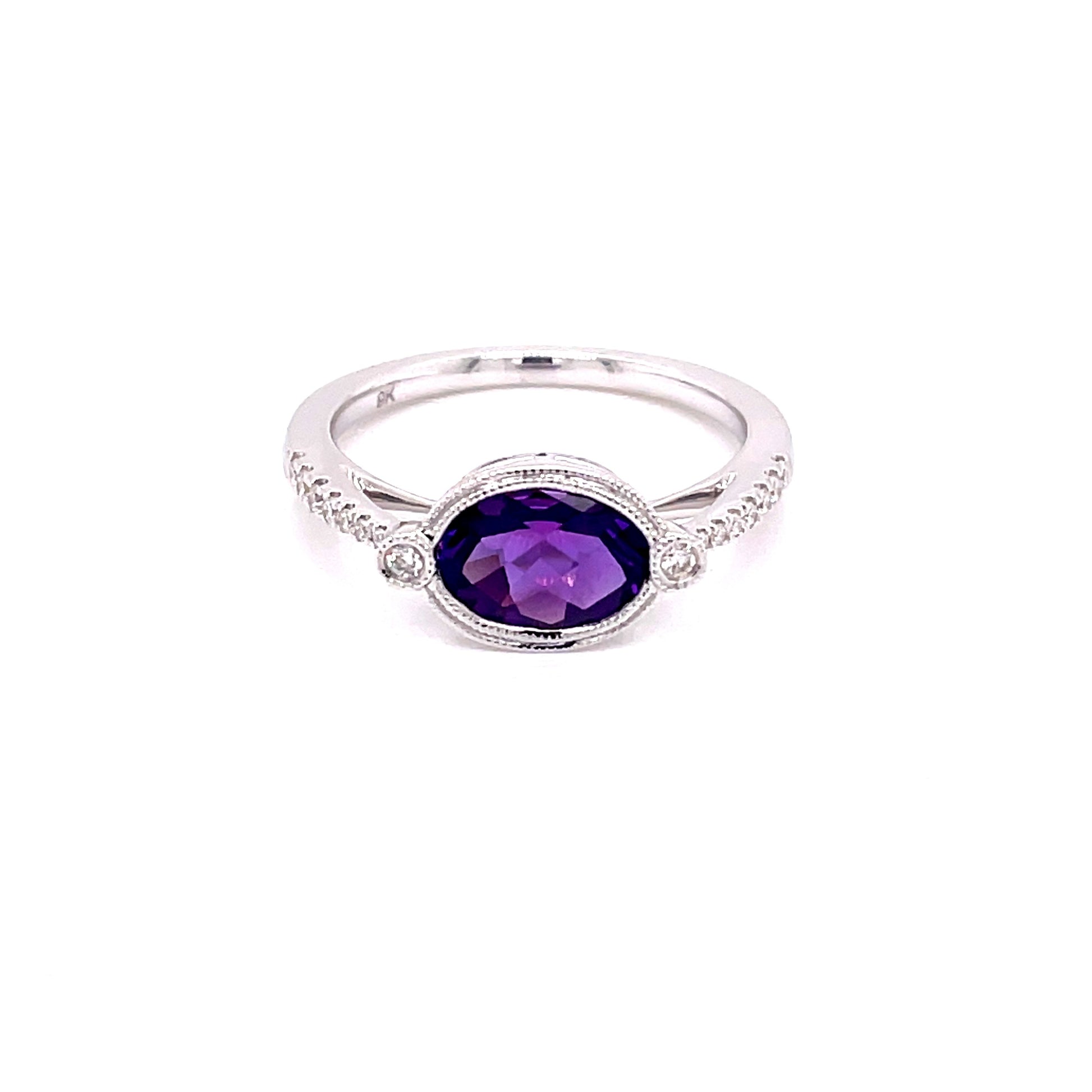 Amethyst, Vintage Style Dress Ring  Gardiner Brothers   