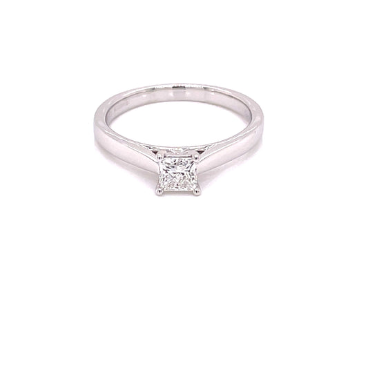 Princess Cut Diamond Solitaire Ring - 0.40cts  Gardiner Brothers