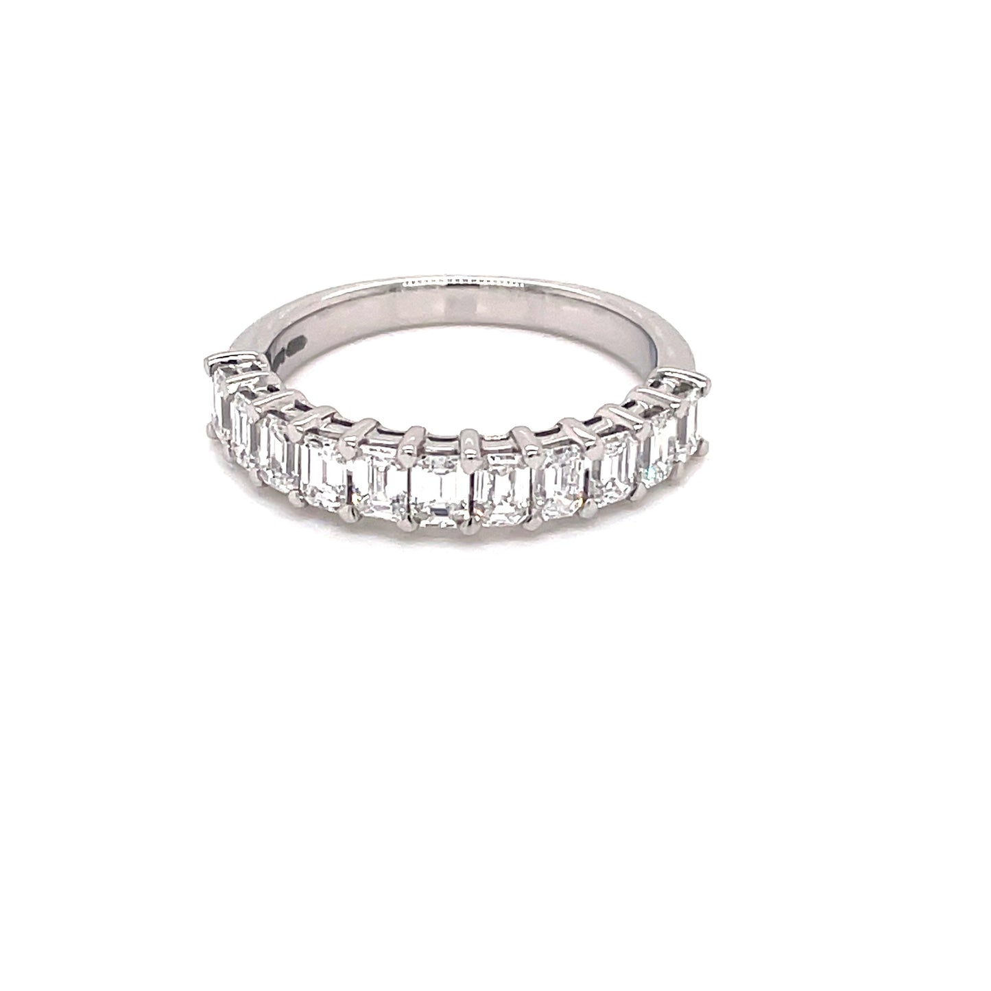 Emerald Cut Diamond Eternity Style Ring  Gardiner Brothers