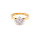 Round Brilliant Cut Diamond 4 Stone Cluster Style Ring - 0.80cts  Gardiner Brothers