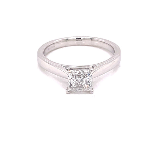 Princess Cut Diamond Solitaire Ring - 1.00cts  Gardiner Brothers