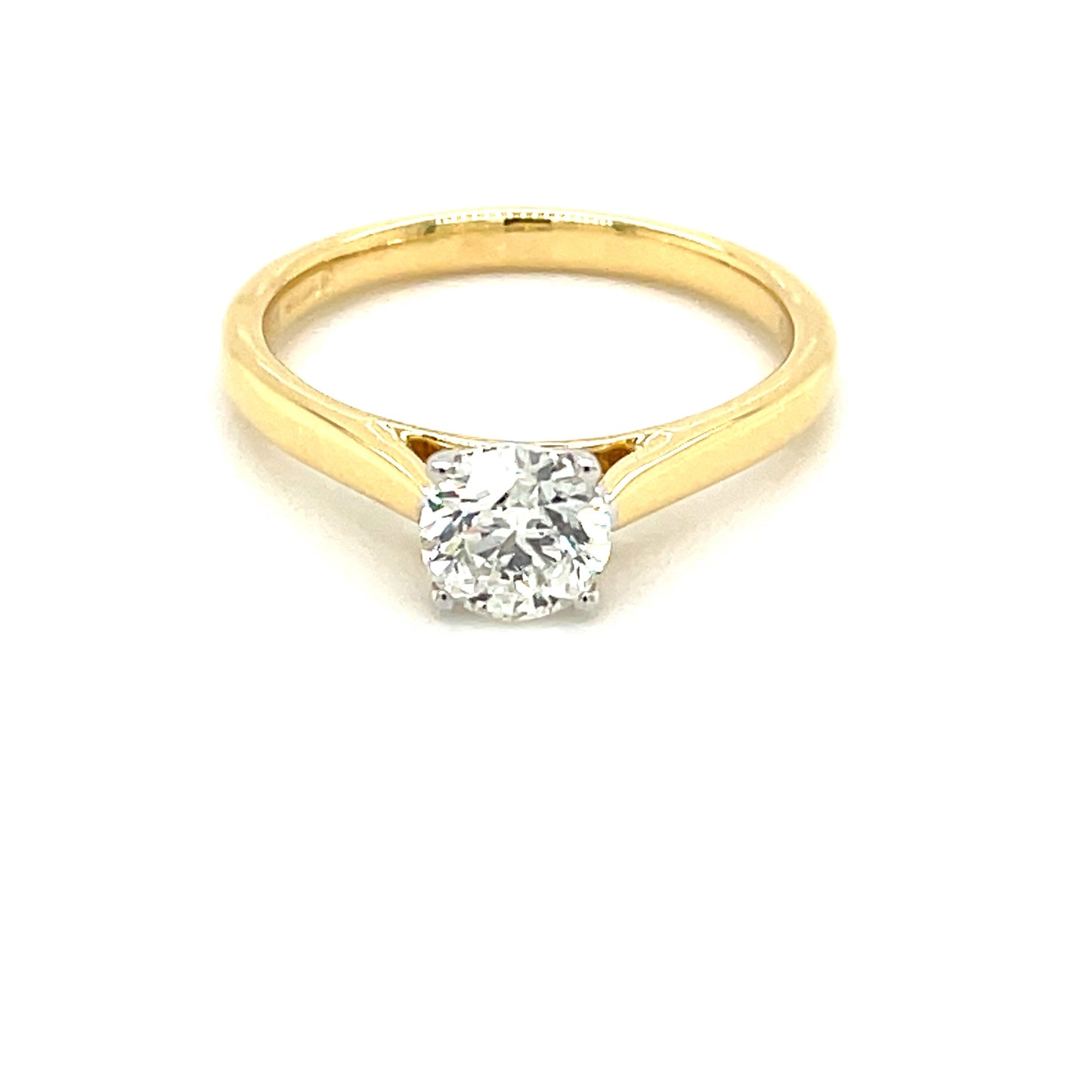 Round Brilliant Cut Diamond Solitaire Ring - 0.70cts  Gardiner Brothers