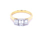 Emerald Cut Diamond 3 Stone Ring - 1.05cts  Gardiner Brothers