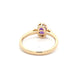 Yellow Gold Amethyst & Diamond Ring  Gardiner Brothers