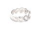 Pear Shaped Diamond Halo Style Eternity Ring  Gardiner Brothers