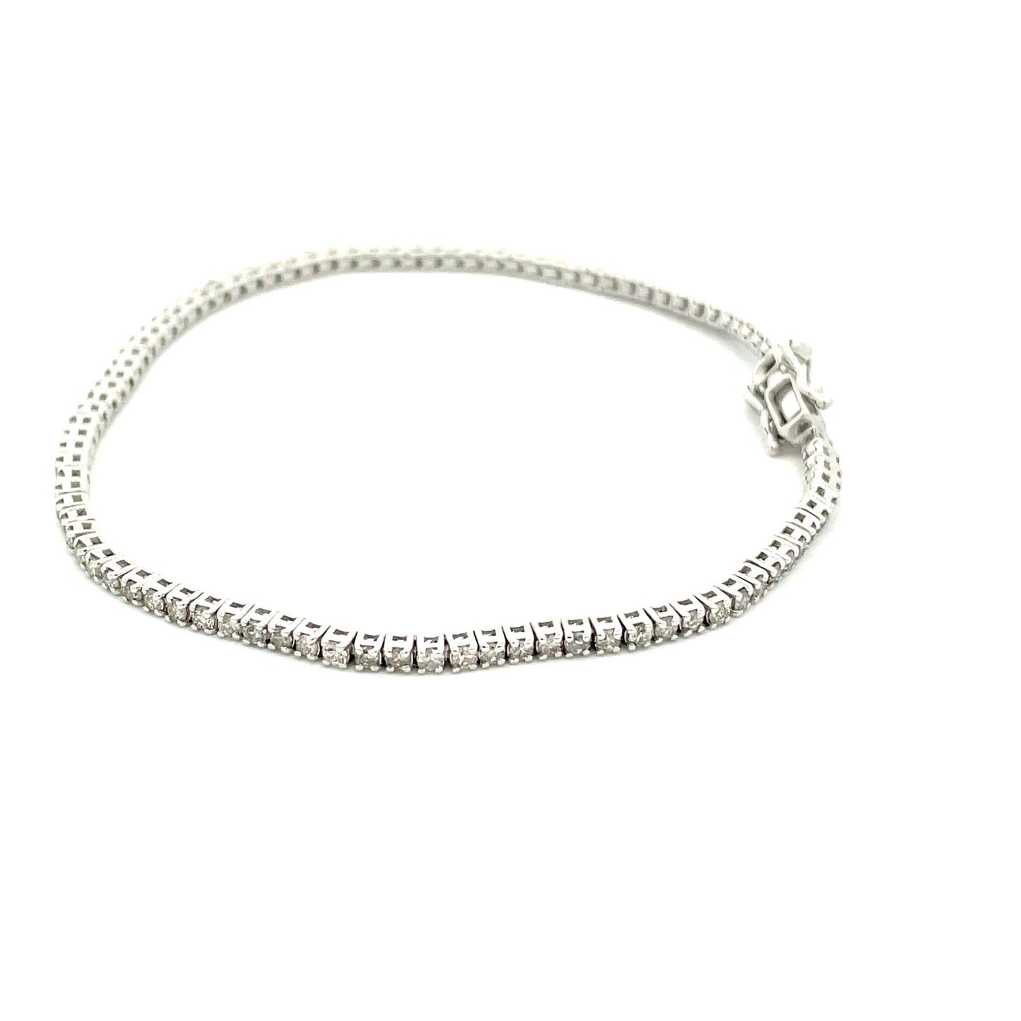 Round Brilliant Cut Diamond Tennis Bracelet - 2.00cts  Gardiner Brothers