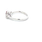 RUBY AND DIAMOND 3 STONE RING  Gardiner Brothers