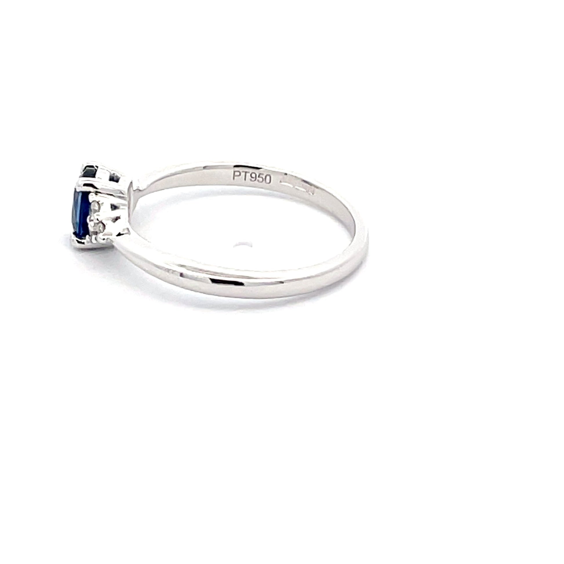 Sapphire and Round brilliant Cut Diamond Ring  Gardiner Brothers