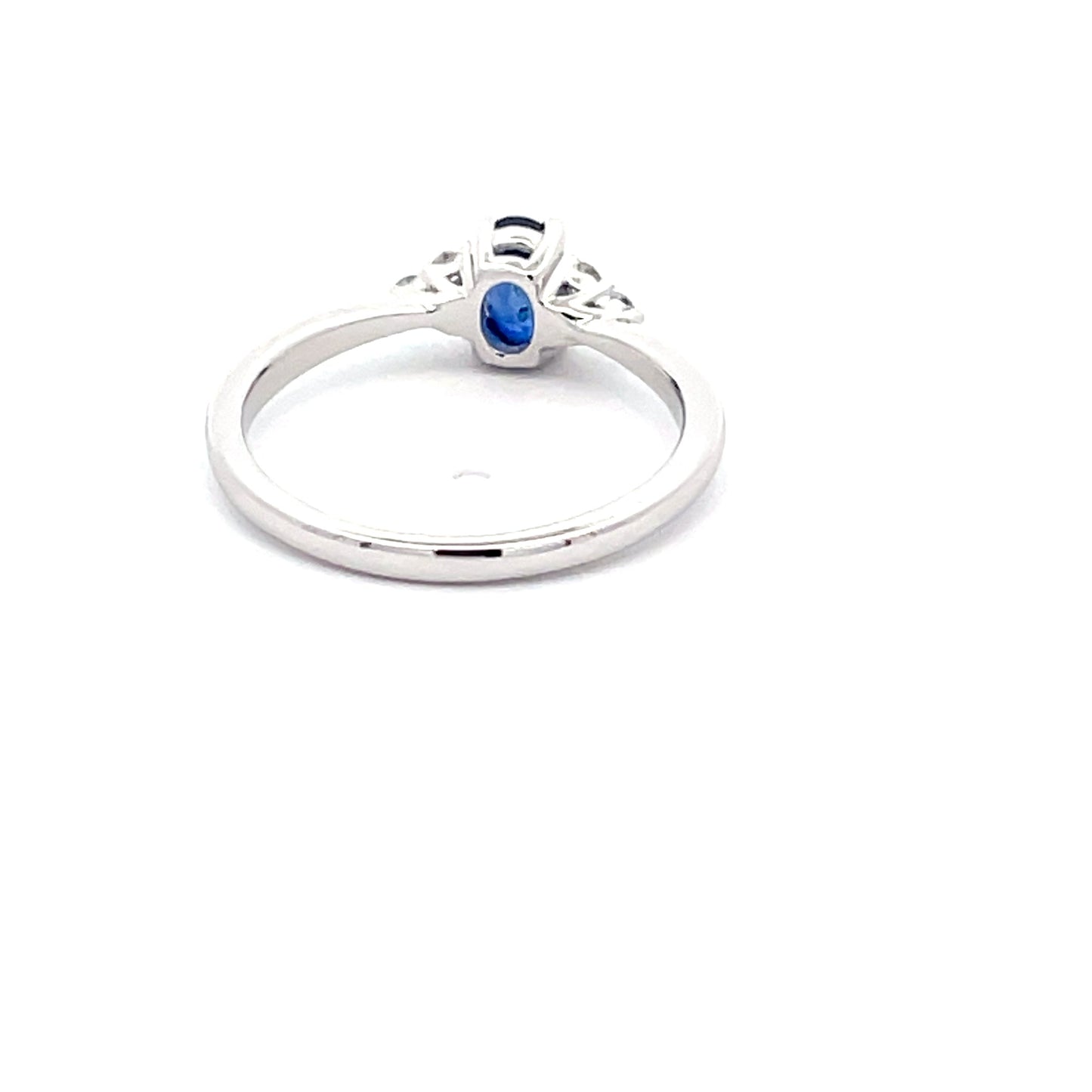 Sapphire and Round brilliant Cut Diamond Ring  Gardiner Brothers