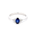 Sapphire and Round brilliant Cut Diamond Ring  Gardiner Brothers