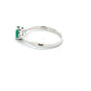 Emerald and Round brilliant Cut Diamond Ring  Gardiner Brothers