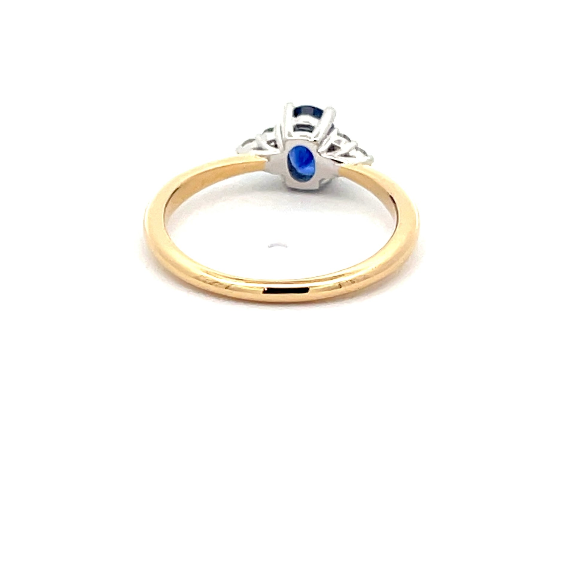 Sapphire and Round brilliant Cut Diamond Ring  Gardiner Brothers