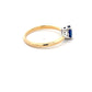 Sapphire and Round brilliant Cut Diamond Ring  Gardiner Brothers