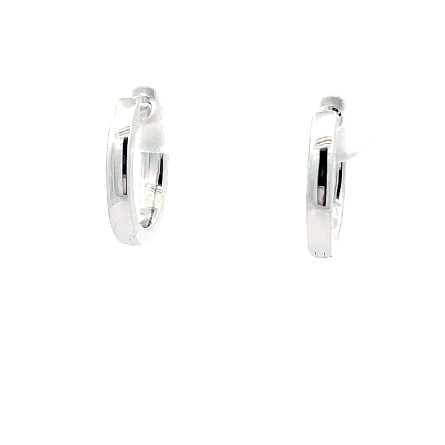 Round Brilliant Cut Diamond Hoop Earrings  Gardiner Brothers