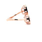 Morganite and round brilliant Cut Diamond Dress Ring  Gardiner Brothers