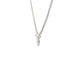 Round Brilliant Cut Diamond Rub-over Style Pendant  Gardiner Brothers