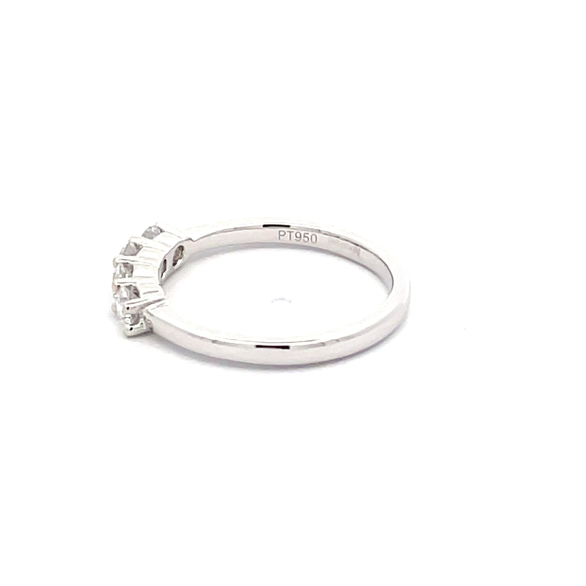 Round Brilliant Cut 4 Stone Eternity Ring - 0.50cts  Gardiner Brothers