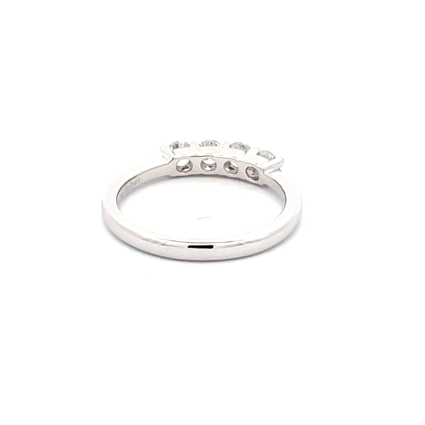 Round Brilliant Cut 4 Stone Eternity Ring - 0.50cts  Gardiner Brothers