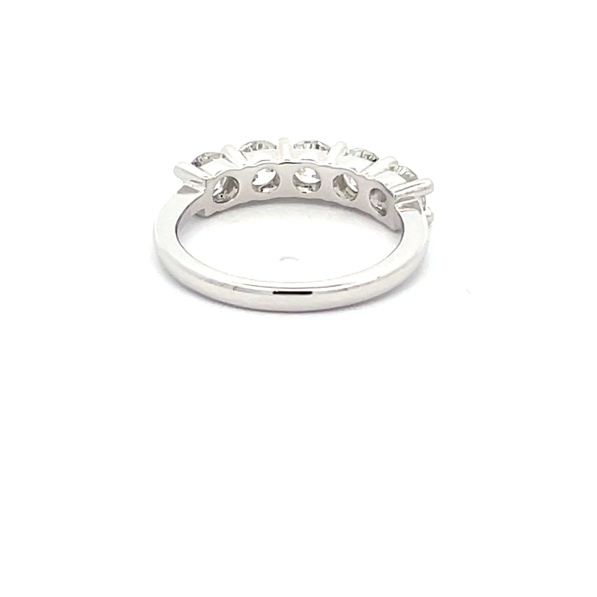 Round Brilliant cut Diamond 5 Stone ring - 1.60cts  Gardiner Brothers