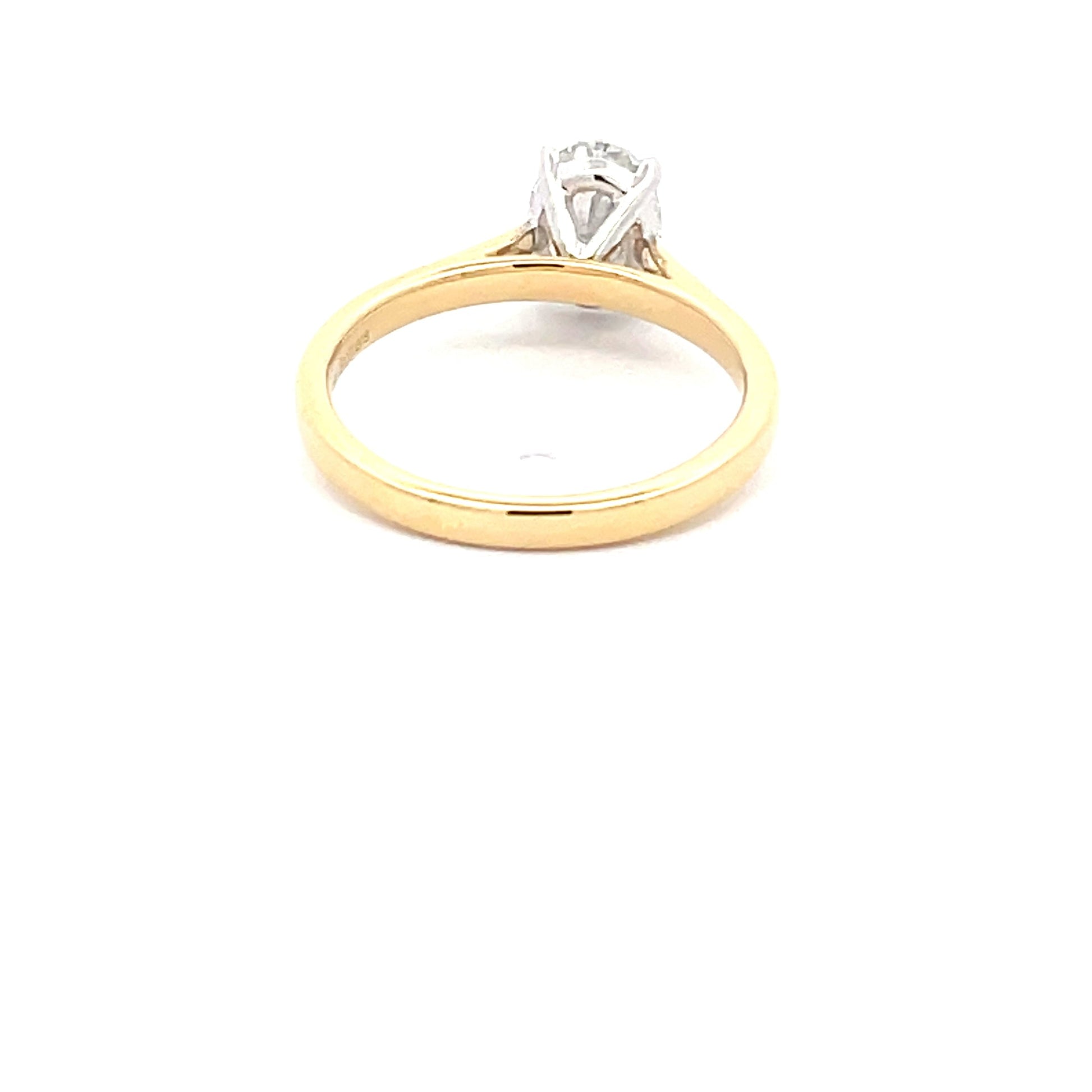 Oval Shaped Diamond Solitaire Ring - 1.20cts  Gardiner Brothers