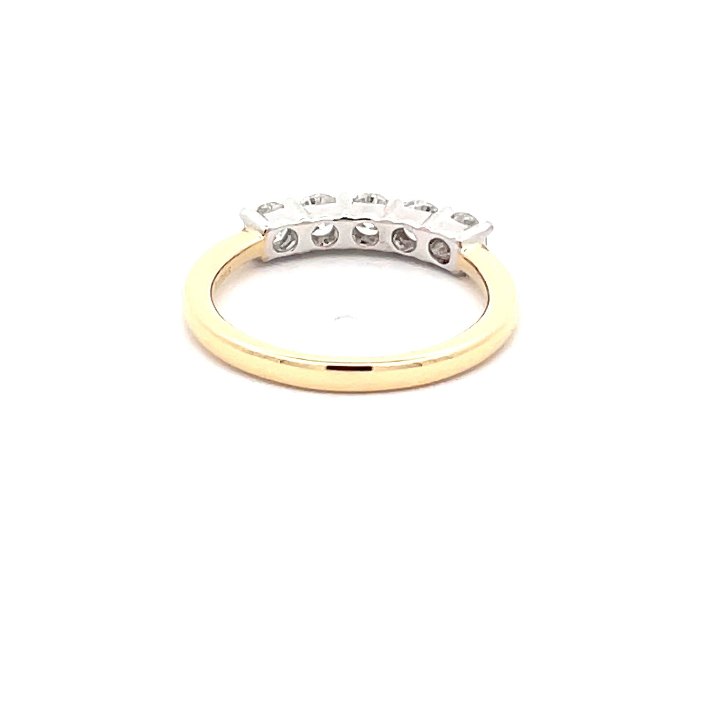 Round Brilliant Cut Diamond 5 Stone Eternity ring - 0.72cts  Gardiner Brothers