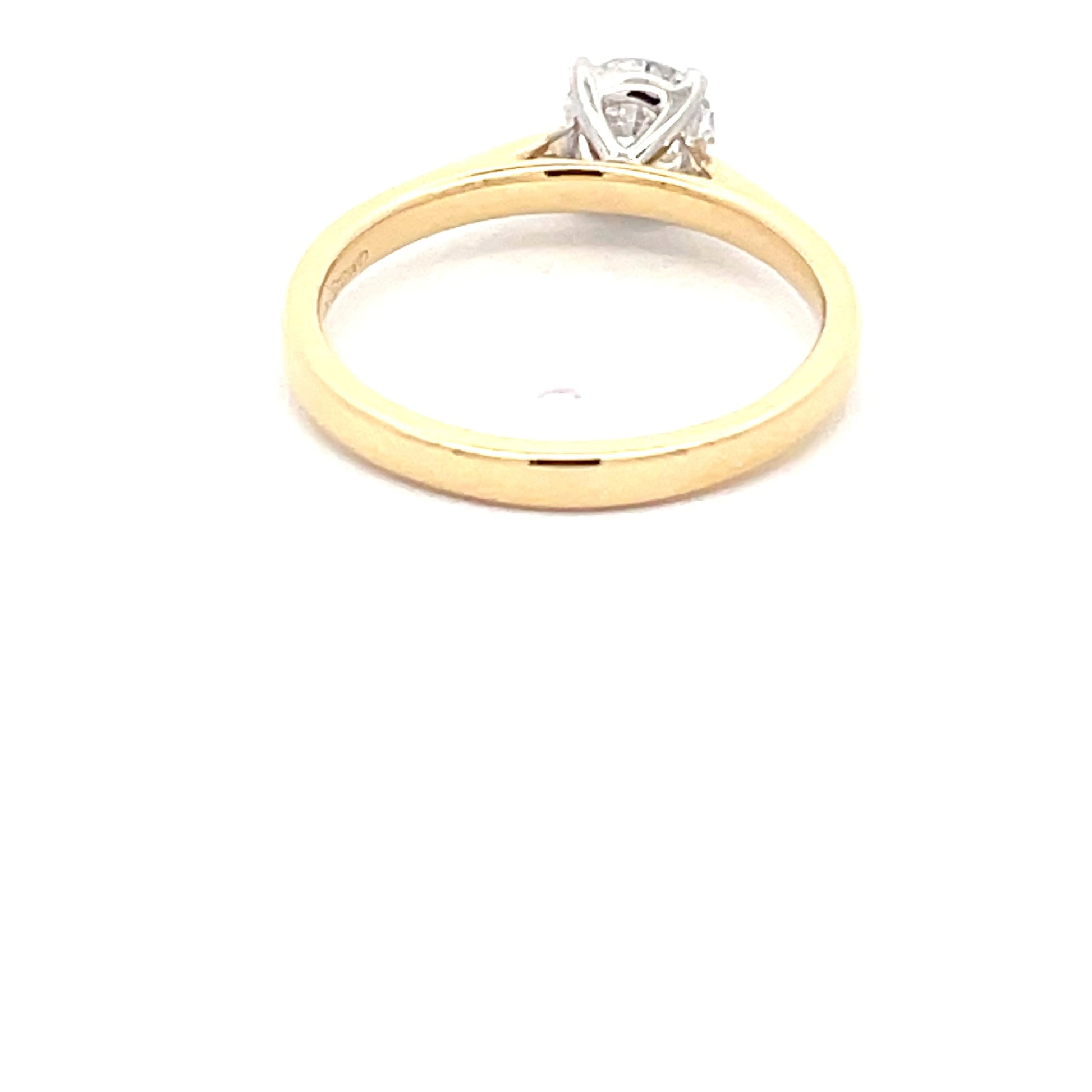 Lab Grown Round Brilliant cut Diamond Solitaire Ring - 0.71cts  Gardiner Brothers