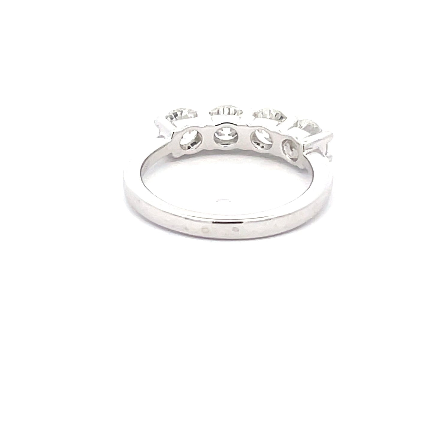 ROUND BRILLIANT CUT DIAMOND 4 STONE ETERNITY RING - 1.60CTS  Gardiner Brothers