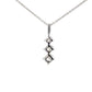 Round Brilliant Cut Diamond 3 Stone Graduated Drop Pendant - 0.33cts  Gardiner Brothers