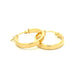 Yellow Gold Hoop Earrings  Gardiner Brothers