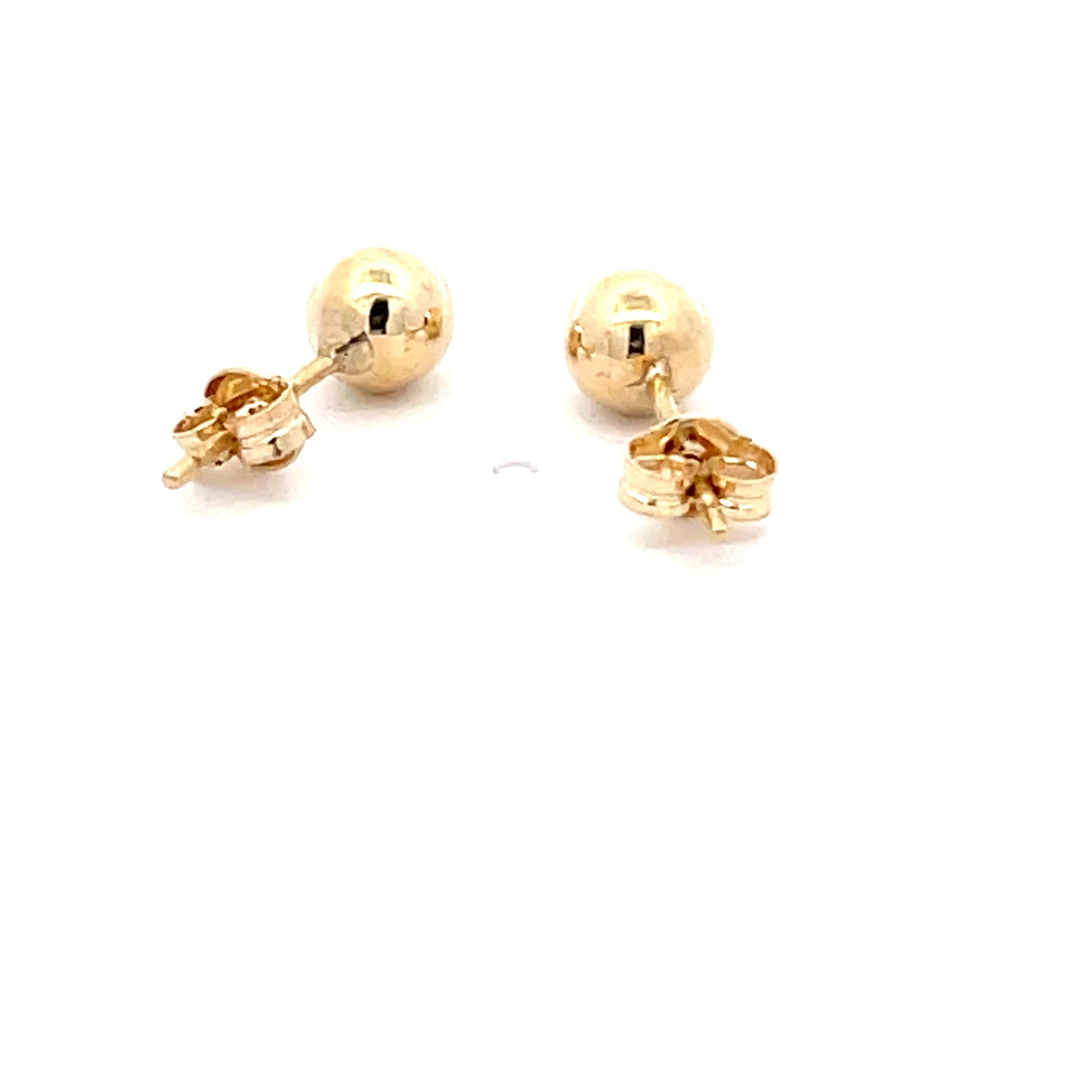 Yellow Gold Ball Earring  Gardiner Brothers