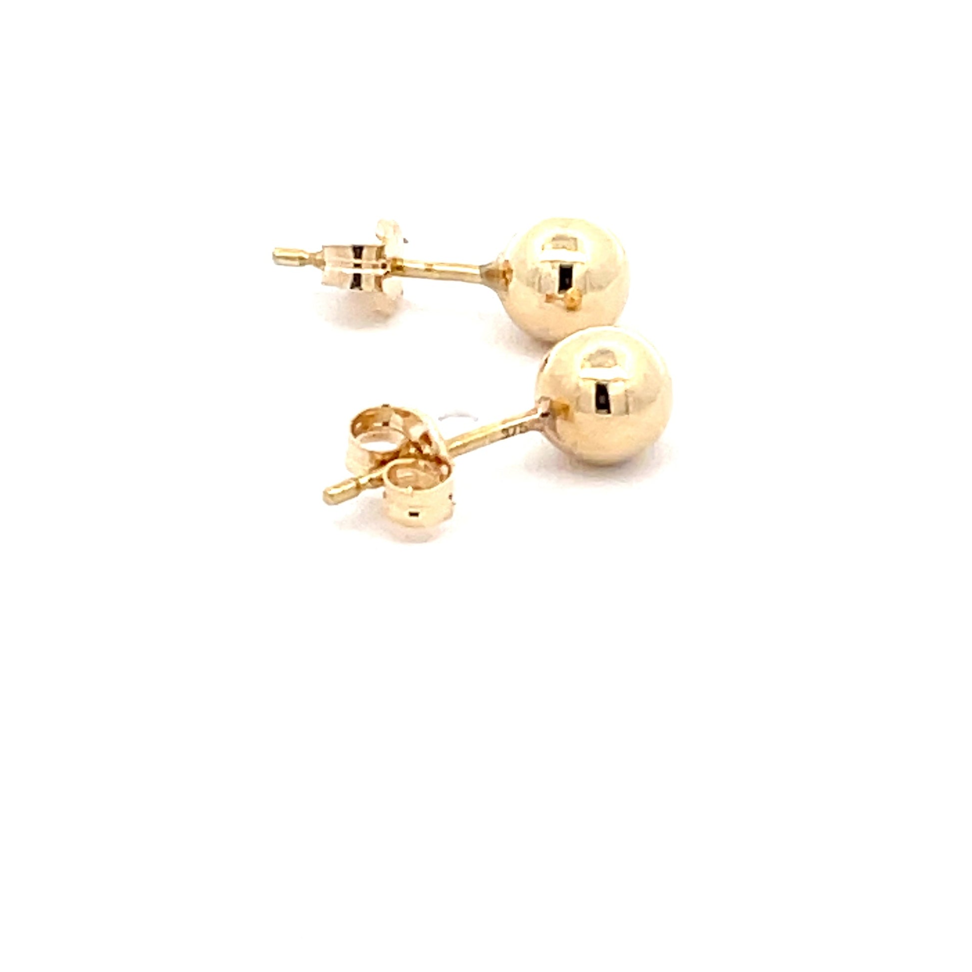 Yellow Gold Ball Earring  Gardiner Brothers