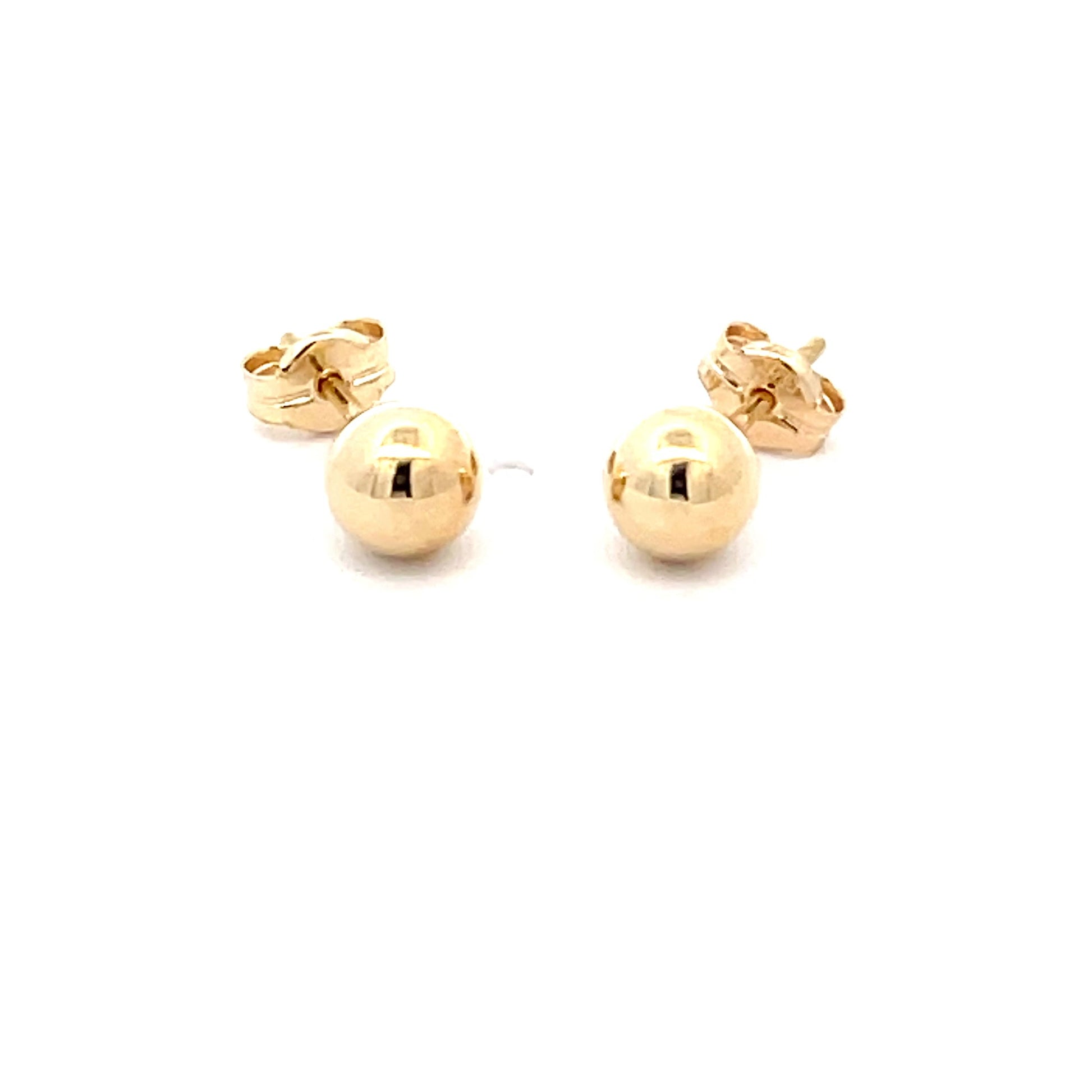 Yellow Gold Ball Earring  Gardiner Brothers