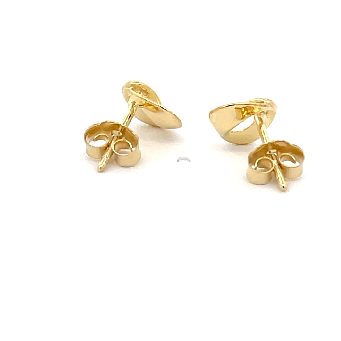 Yellow Gold Stud Earrings  Gardiner Brothers