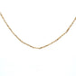 Yellow Gold "Dog Bone" Link Necklet  Gardiner Brothers   
