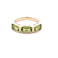 Peridot 3 Stone Ring  Gardiner Brothers