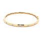 Round Brilliant Cut Diamond Set Bangle  Gardiner Brothers