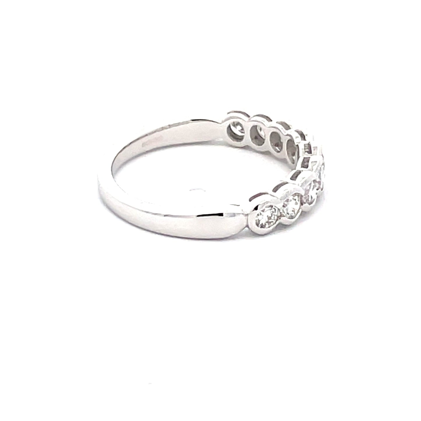 Round Brilliant Cut 9 Stone Diamond Eternity Style Ring  Gardiner Brothers