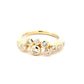 round brilliant cut diamond bubble style ring  Gardiner Brothers