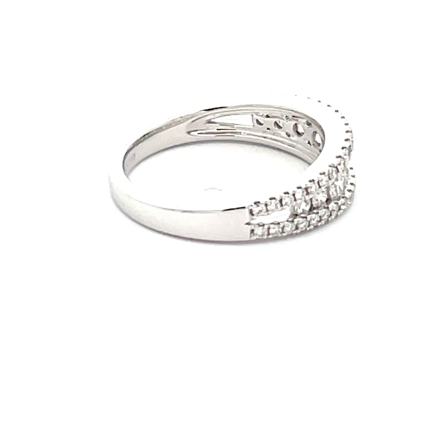 Round Brilliant Cut Diamond Eternity Style Ring  Gardiner Brothers