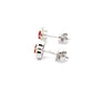 Ruby and Diamond Vintage Style Cluster Earrings  Gardiner Brothers