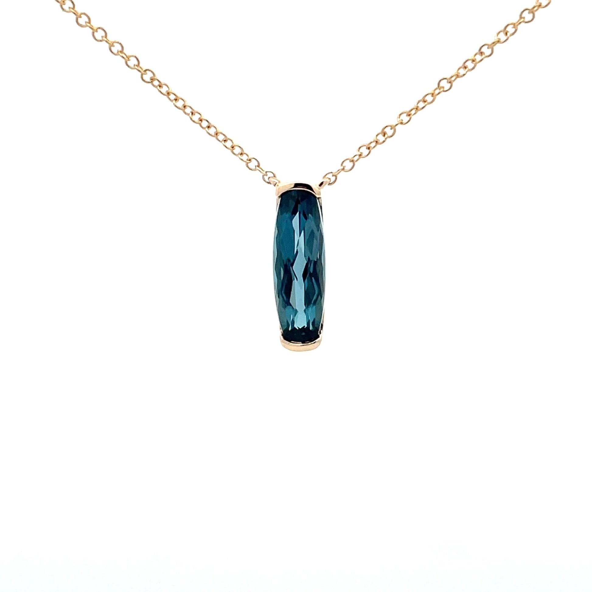 London Blue Topaz Pendant  Gardiner Brothers